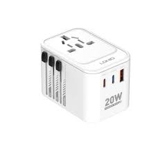 Ldnio 3 USB Ports 20W GaN Travel Adapter (Z9)